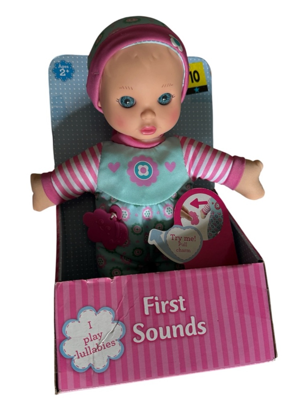 First Sounds Baby Doll with Lullabies - Soft Plush Toy